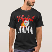 Volleyball Mama Volleyball   Tシャツ (正面)