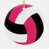 Volleyball Ornaments Team Player Sports For Her セラミックオーナメント (裏面)