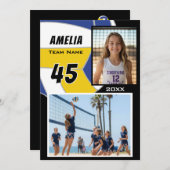 Volleyball Player 2 Photo Memory Mate (正面/裏面)