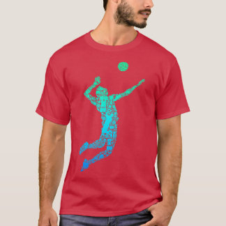Volleyball Player Boys Men Youth Tシャツ