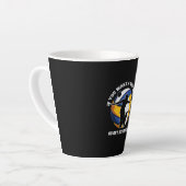 Volleyball Player | If You Want A Soft Serve カフェラテマグ (左アングル)