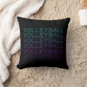 Volleyball Player Team Coach Trainer Retro クッション (ブランケット)