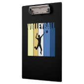 Volleyball Player | Vintage Volleyball Girls クリップボード (左)