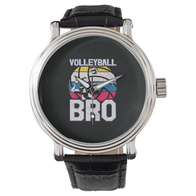 Volleyball Player | Volleyball Bro 腕時計 (正面)