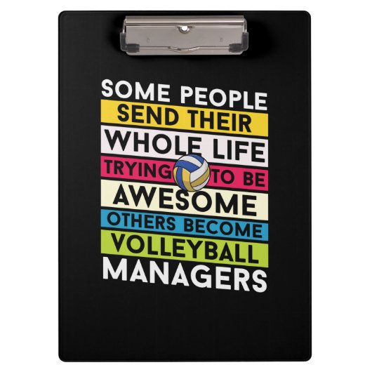 Volleyball Player | Volleyball Managers クリップボード (正面)