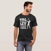 Volleyball Players Volleyball Team Graphic Sports  Tシャツ (正面フル)