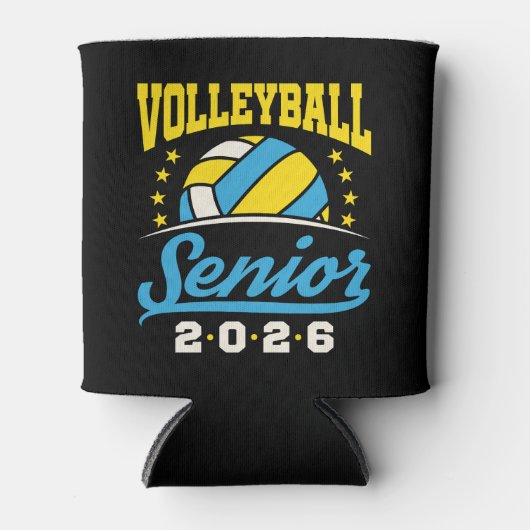 Volleyball Senior 2026  缶クーラー (正面)