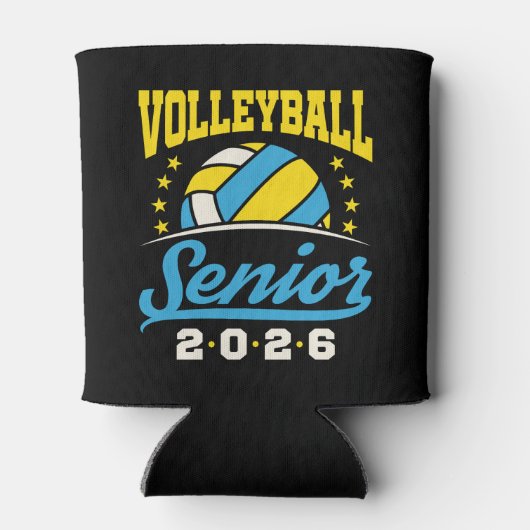 Volleyball Senior 2026  缶クーラー (裏面)