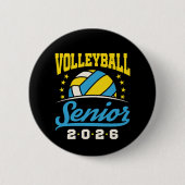 Volleyball Senior 2026 缶バッジ (正面)