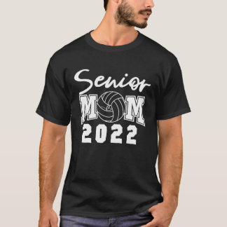 Volleyball Senior Mom 2022 Mom Back To School 2021 Tシャツ