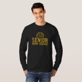 Volleyball Senior Mom Squad  3 Tシャツ (正面フル)