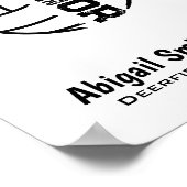 Volleyball Senior Night Poster for Signatures ポスター (角)