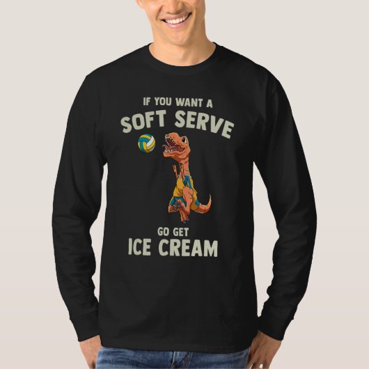 Volleyball Soft Serve     Rex Volleyball Tシャツ (正面)