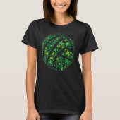 Volleyball St Patrick's Day Shamrock Clover Irish Tシャツ (正面)