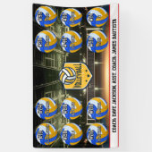 Volleyball Team 横断幕 (縦)