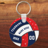 Volleyball Team Goodie Bag Ideas, Volleyball キーホルダー (正面)