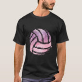 Volleyball Team Sports Beach Volleyball Player Tシャツ (正面)