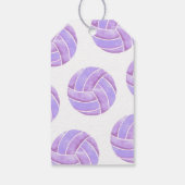 Volleyball Thank You Tag ギフトタグ (裏面)