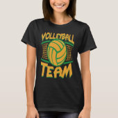Volleyball Volleyball Team Tシャツ (正面)