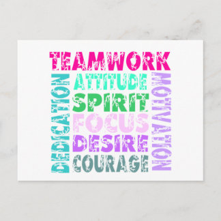 VolleyChickのチームワーク ポストカード