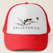 VolleyChick DiveChick 2010年 キャップ (正面)