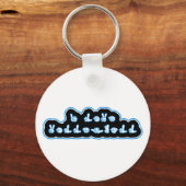 VolleyChick I Love Volleyball ASL キーホルダー (正面)