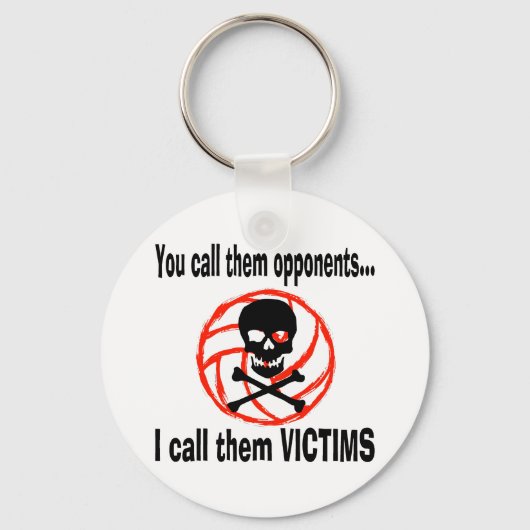 VolleyChick VolleyVictim キーホルダー (正面)