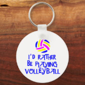 VolleyChick's Fights キーホルダー (正面)