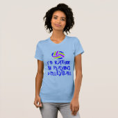 VolleyChick's Fights Tシャツ (正面フル)