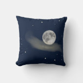 Vollmond am Sternenhimmel  クッション (正面)