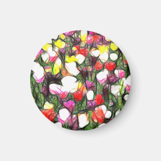 Vollständig mit Frühlingsfarben マグネット (正面)