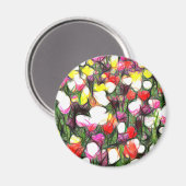 Vollständig mit Frühlingsfarben マグネット (正面/裏面)