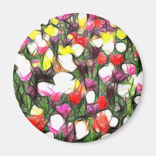 Vollständig mit Frühlingsfarben マグネット (正面)