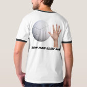 VOLLYBALLのチーム Tシャツ (裏面)