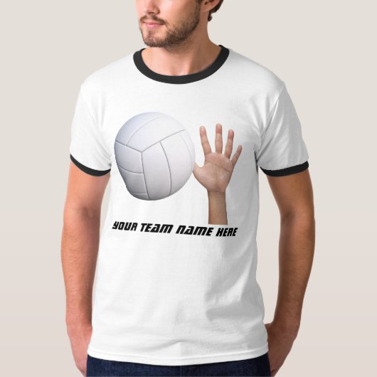 VOLLYBALLのチーム Tシャツ (正面)