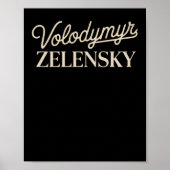Volodymyr Zelensky ポスター (正面)