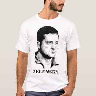 Volodymyr Zelensky Art Ukraina Tシャツ