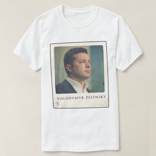 Volodymyr Zelensky,Volodymyr Zelinsky Tシャツ (デザイン正面)