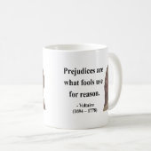 Voltaireの引用文4b コーヒーマグカップ (正面右)