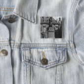 Voltaireの彫像 缶バッジ (インサイチュ)