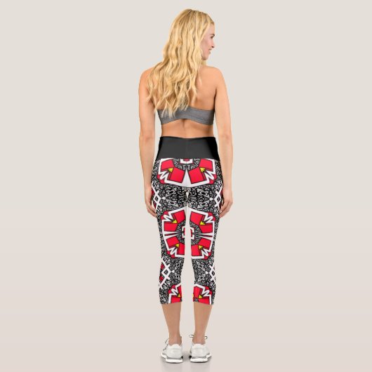 Volume sixteen's kaleidoscope art five カプリレギンス (裏面)