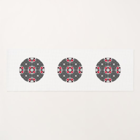 Volume sixteen's kaleidoscope art four ヨガマット (正面(横))