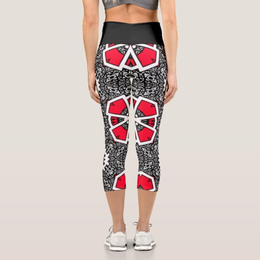 Volume sixteen's kaleidoscope art three カプリレギンス (裏面)