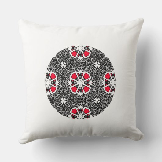 Volume sixteen's kaleidoscope art three クッション (裏面)