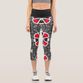 Volume sixteen's kaleidoscope art two カプリレギンス (正面)