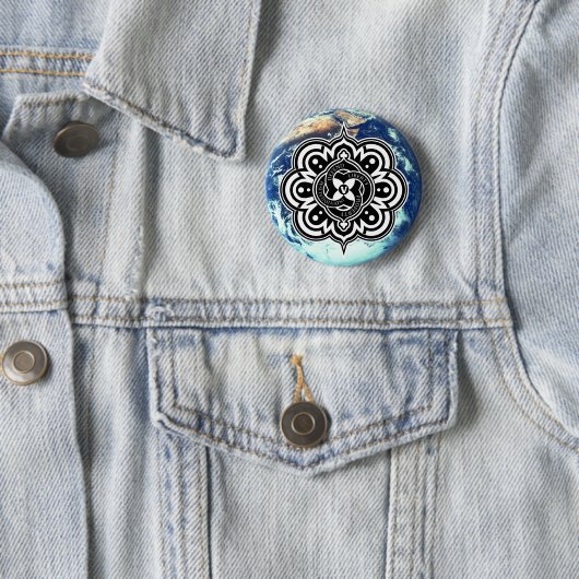 Voluntaryistの世界のシールボタン 缶バッジ (インサイチュ)