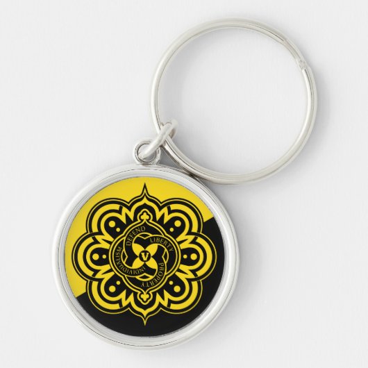 Voluntaryist Keychain キーホルダー (正面)