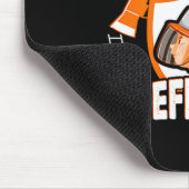 Volunteer Firefighter Fireman Gift Proud Firefight マウスパッド (コーナー)