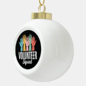 Volunteer Squad セラミックボールオーナメント (右)
