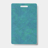 Volunteer Staff Event Badge Teal バッジ (裏面)